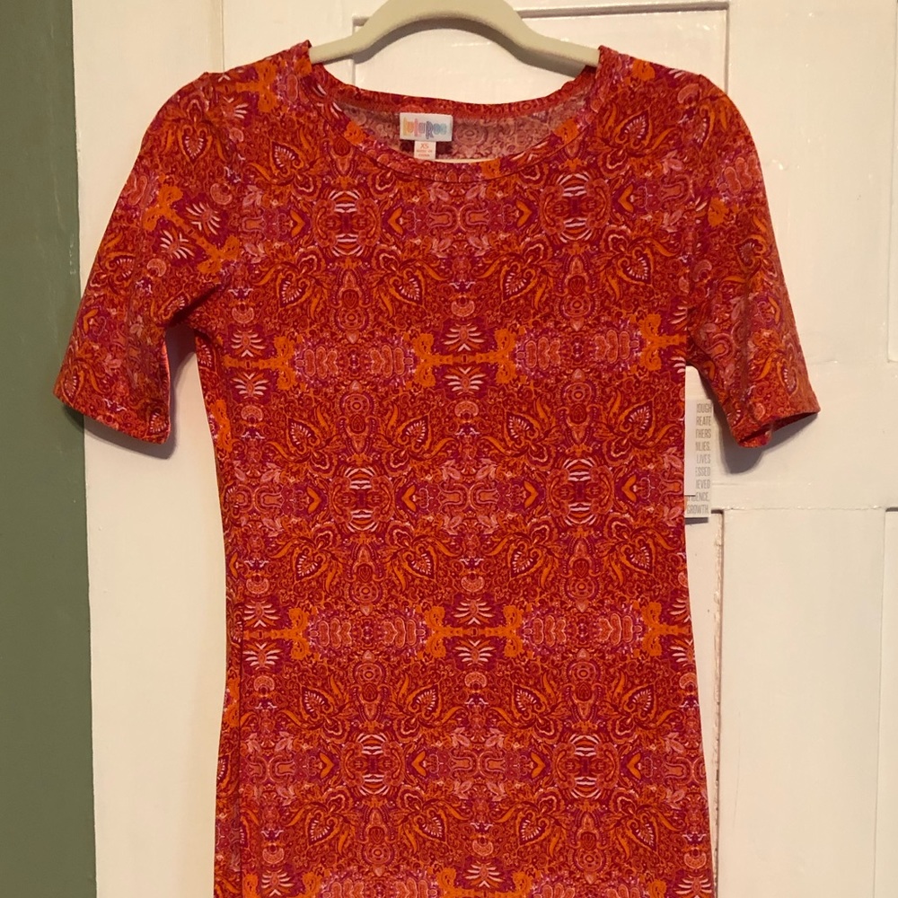 LuLaRoe Julia Dress XS NWT